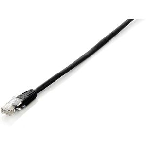 Cable Red RJ45 U/UTP Cat.6 Negro (3 mts) - EQUIP Cable Red RJ45 U/UTP Cat.6 Negro (3 mts) - EQUIP