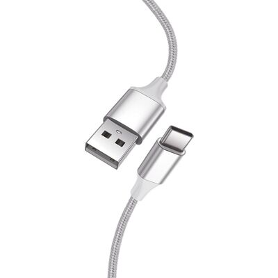Cool Nylon 1.2 M Cable USB-C - Cable Cool Nylon 1.2 M Cable USB-C - Cable