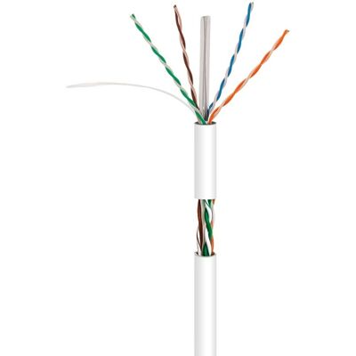 Bobina de Cable U/UTP CU Cat.6a AWG23 LSZH Ø7,0 ±0,3 mm Blanco (305 mts) - NIMO Bobina de Cable U/UTP CU Cat.6a AWG23 LSZH Ø7,0 ±0,3 mm Blanco (305 mts) - NIMO