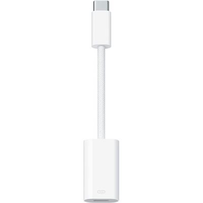 Cable Adaptador USB -C Macho - Lightning Hembra (Blanco) - APPLE Cable Adaptador USB -C Macho - Lightning Hembra (Blanco) - APPLE