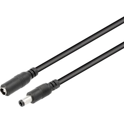 Cable de extensión de CC 5,5 x 2,5 mm macho-hembra (5 m) - NIMO Cable de extensión de CC 5,5 x 2,5 mm macho-hembra (5 m) - NIMO