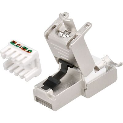 Conector RJ45 Cat.6A FTP Tool-Less Macho - NIMO Conector RJ45 Cat.6A FTP Tool-Less Macho - NIMO