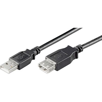 Cable alargador USB2.0 (1,80 mts) - GOOBAY Cable alargador USB2.0 (1,80 mts) - GOOBAY