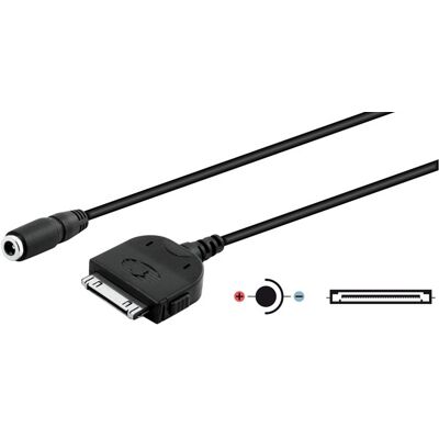 NIMO Cable adaptador de alimentación (DC hembra - enchufe de iPod) NIMO Cable adaptador de alimentación (DC hembra - enchufe de iPod)