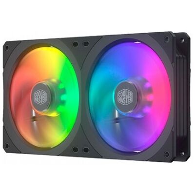 Doble ventilador SF240R ARGB 240x120mm (Negro) - COOLER MASTER Doble ventilador SF240R ARGB 240x120mm (Negro) - COOLER MASTER