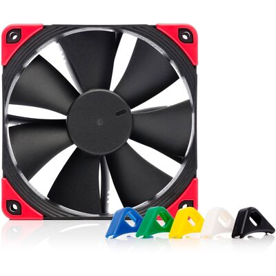 Ventilador NF-F12 PWM Chromax 120 mm 1000 RPM 4 pines - NOCTUA Ventilador NF-F12 PWM Chromax 120 mm 1000 RPM 4 pines - NOCTUA