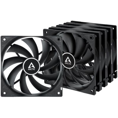 Ventilador 120mm F12 3 Pines 1350RPM Pack 5 (Negro) - ARCTIC Ventilador 120mm F12 3 Pines 1350RPM Pack 5 (Negro) - ARCTIC