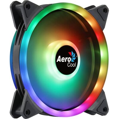Ventilador ARGB Duo de 140 mm (negro) - AEROCOOL Ventilador ARGB Duo de 140 mm (negro) - AEROCOOL