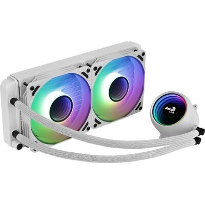 Enfriador de agua Mirage L240 120 mm ARGB (blanco) - AEROCOOL Enfriador de agua Mirage L240 120 mm ARGB (blanco) - AEROCOOL