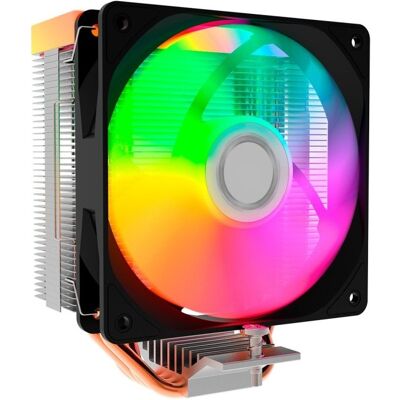 Enfriador de CPU Infinite Air 120 mm ARGB (Negro) - COOLBOX Enfriador de CPU Infinite Air 120 mm ARGB (Negro) - COOLBOX