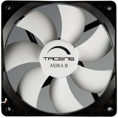 Ventilador Aura II 120mm (Negro/Blanco) - TACENS Ventilador Aura II 120mm (Negro/Blanco) - TACENS