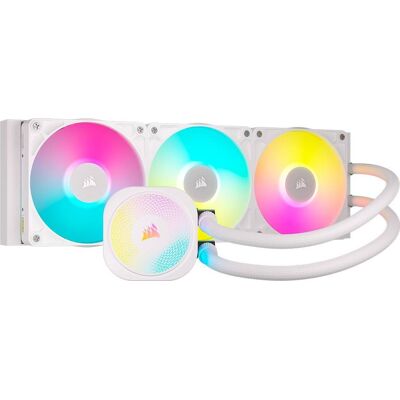 Enfriador de agua CPU ICIE Link Titan 360 RX LCD 360mm (blanco) - CORSAIR Enfriador de agua CPU ICIE Link Titan 360 RX LCD 360mm (blanco) - CORSAIR