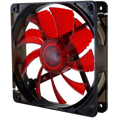 Ventilador CoolFan 120mm LED 1200RPM (Rojo) - NOX Ventilador CoolFan 120mm LED 1200RPM (Rojo) - NOX