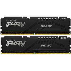 Memoria RAM DIMM Fury Beast 128GB (2x64GB) DDR5-5600MHz (AMD Expo/Intel XMP) CL40 - KINGSTON Memoria RAM DIMM Fury Beast 128GB (2x64GB) DDR5-5600MHz (AMD Expo/Intel XMP) CL40 - KINGSTON