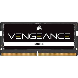 RAM SO-DIMM Vengeance Ram 48GB (1x48GB) DDR5-5600MHz CL48 (48-48-48-90) 1.10V (negro) - CORSAIR RAM SO-DIMM Vengeance Ram 48GB (1x48GB) DDR5-5600MHz CL48 (48-48-48-90) 1.10V (negro) - CORSAIR
