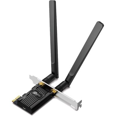 Tarjeta de Red Archer TX20E AX1800 Wi-Fi 6 + Bluetooth 5.2 1800Mbit/s PCI Express - TP-LINK Tarjeta de Red Archer TX20E AX1800 Wi-Fi 6 + Bluetooth 5.2 1800Mbit/s PCI Express - TP-LINK