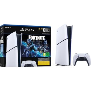 Consola PLAYSTATION PS5 Slim + Juego Fortnite 825FB (Edición Digital) – SONY Consola PLAYSTATION PS5 Slim + Juego Fortnite 825FB (Edición Digital) – SONY