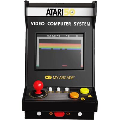 Máquina de juego portátil Atari Nano Player Pro con pantalla de 2,4" - MY ARCADE Máquina de juego portátil Atari Nano Player Pro con pantalla de 2,4" - MY ARCADE
