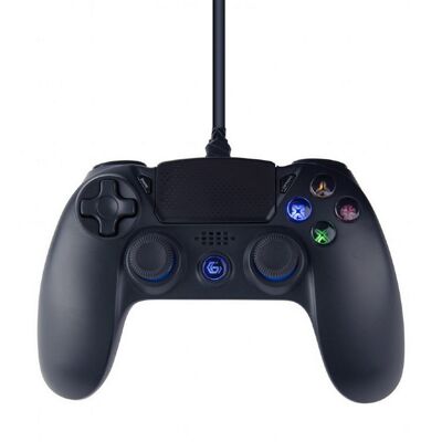 Gamepad con cable JPD-PS4U-01 para PS4 y PC (negro) - GEMBIRD Gamepad con cable JPD-PS4U-01 para PS4 y PC (negro) - GEMBIRD