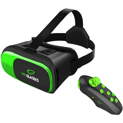 Gafas de Realidad Virtual 3D + Control Bluetooth para Sistemas ANDROID e IOS - ESPERANZA Gafas de Realidad Virtual 3D + Control Bluetooth para Sistemas ANDROID e IOS - ESPERANZA
