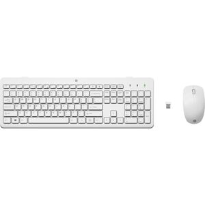 Pack Teclado + Ratón 230 Inalámbrico 1600DPI (Blanco) - HP Pack Teclado + Ratón 230 Inalámbrico 1600DPI (Blanco) - HP