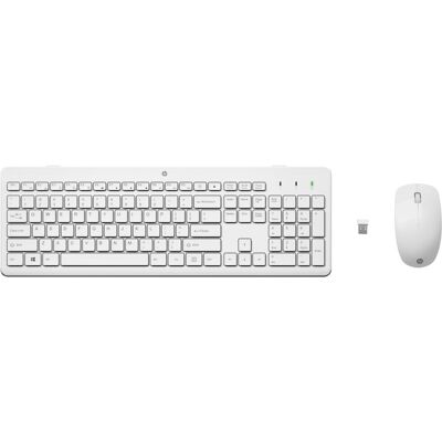 Pack Teclado + Ratón 230 Inalámbrico 1600DPI (Blanco) - HP Pack Teclado + Ratón 230 Inalámbrico 1600DPI (Blanco) - HP