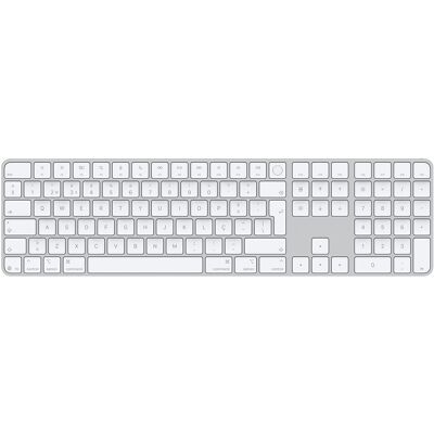 Teclado PT Magic Keyboard USB-C con Touch ID + Teclado Numérico (Plateado/Blanco) - APPLE Teclado PT Magic Keyboard USB-C con Touch ID + Teclado Numérico (Plateado/Blanco) - APPLE