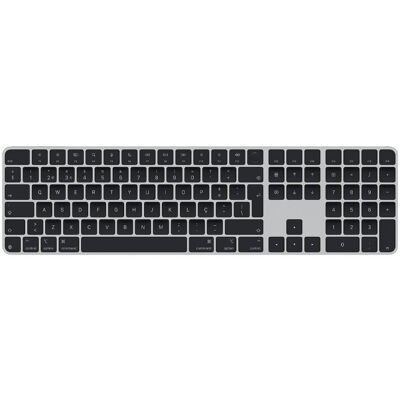 Teclado Apple Magic Keyboard USB-C con Touch ID + Teclado Numérico (Plateado/Negro) Teclado Apple Magic Keyboard USB-C con Touch ID + Teclado Numérico (Plateado/Negro)