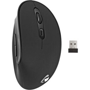 Ratón Óptico Ergonómico Inalámbrico 1600DPI (Negro) - NEDIS Ratón Óptico Ergonómico Inalámbrico 1600DPI (Negro) - NEDIS