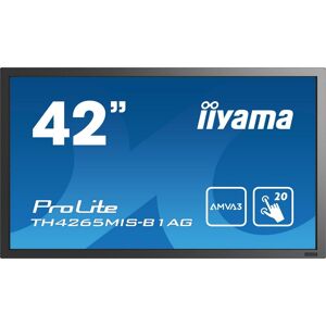 Monitor Táctil ProLite TH4265MIS-B1AG 42" AMVA3 Full HD - IIYAMA Monitor Táctil ProLite TH4265MIS-B1AG 42" AMVA3 Full HD - IIYAMA