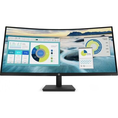Monitor curvo LED Quad HD de 34" P34HC G4 - HP Monitor curvo LED Quad HD de 34" P34HC G4 - HP