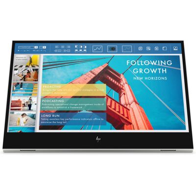 Monitor portátil LED Full HD E-Series E14 G4 de 14" (blanco) - HP Monitor portátil LED Full HD E-Series E14 G4 de 14" (blanco) - HP