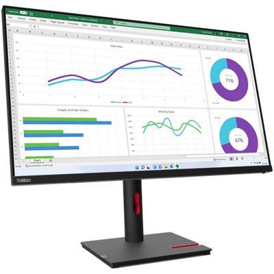 Monitor 31.5" ThinkVision T32p-30 4K Ultra HD LED (Negro) - LENOVO Monitor 31.5" ThinkVision T32p-30 4K Ultra HD LED (Negro) - LENOVO