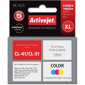 Cartucho de tinta Canon CL-41/CL-51 compatible (tricolor) - ACTIVEJET Cartucho de tinta Canon CL-41/CL-51 compatible (tricolor) - ACTIVEJET