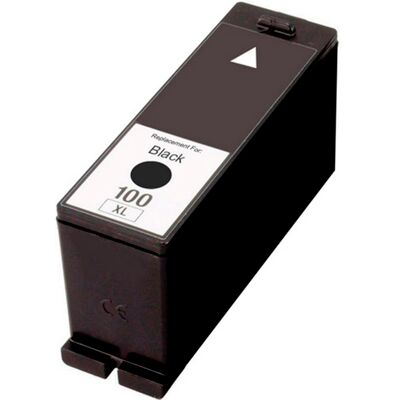 Cartucho de tinta negra Lexmark 100 XL compatible Cartucho de tinta negra Lexmark 100 XL compatible