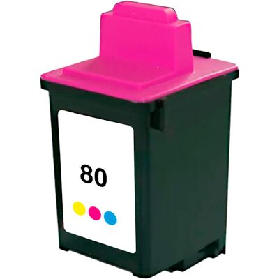 Cartucho de tinta color Lexmark 80 - Reemplaza 12A1980E Cartucho de tinta color Lexmark 80 - Reemplaza 12A1980E