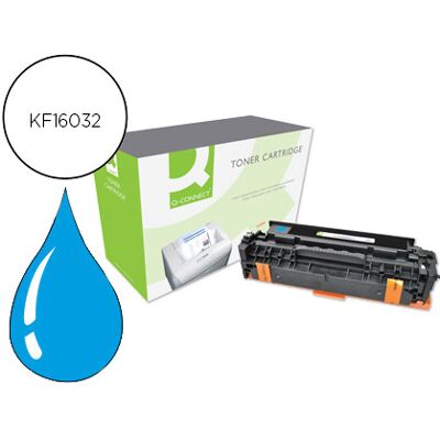 Tóner cian Q-Connect CE411A para HP serie M351 - 2600 páginas Tóner cian Q-Connect CE411A para HP serie M351 - 2600 páginas