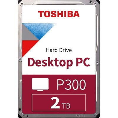 Disco Duro P300 3.5" 2TB 128MB SATA 6Gb/s 5400RPM - TOSHIBA Disco Duro P300 3.5" 2TB 128MB SATA 6Gb/s 5400RPM - TOSHIBA