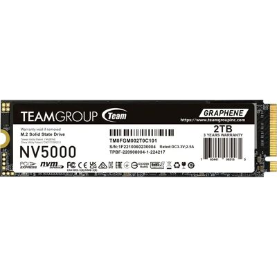 SSD M.2 2280 NV5000 2TB TLC NAND NVMe PCIe Gen 4.0x4 - TEAMGROUP SSD M.2 2280 NV5000 2TB TLC NAND NVMe PCIe Gen 4.0x4 - TEAMGROUP