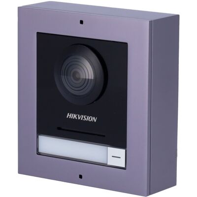 Hikvision DS-KD8003-IME1(B) Interfono de Video Superficie - Cámara IR HD 2 MP Hikvision DS-KD8003-IME1(B) Interfono de Video Superficie - Cámara IR HD 2 MP