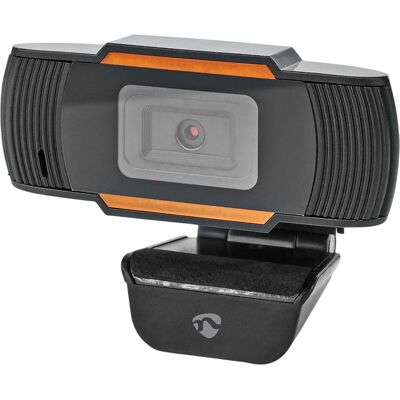 Cámara web USB Full HD de 2 MP (negra) - NEDIS Cámara web USB Full HD de 2 MP (negra) - NEDIS