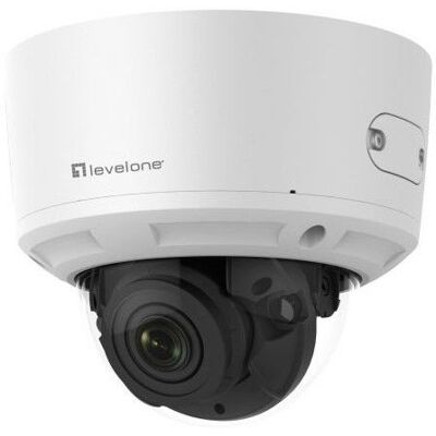 Cámara de vigilancia IP domo de 8 Mpx y 2,5 mm FCS-3098 (blanca) - LEVELONE Cámara de vigilancia IP domo de 8 Mpx y 2,5 mm FCS-3098 (blanca) - LEVELONE