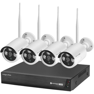 Kruger & Matz Connect C200 Kit de Vigilancia WiFi - Sistema de Seguridad Kruger & Matz Connect C200 Kit de Vigilancia WiFi - Sistema de Seguridad