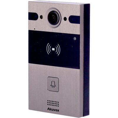 Videoportero IP antivandálico de montaje en superficie AK-R25A 4Mpx - AKUVOX Videoportero IP antivandálico de montaje en superficie AK-R25A 4Mpx - AKUVOX