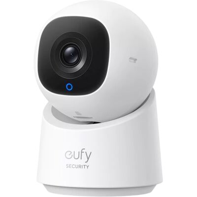 Cámara de vigilancia IP C220 Pan/Tilt 2K 360º (Blanca) – EUFY Cámara de vigilancia IP C220 Pan/Tilt 2K 360º (Blanca) – EUFY
