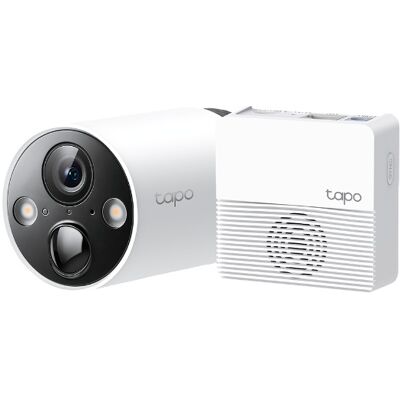 Cámara de Vigilancia IP Tapo C420S1 2K QHD 1080p (Blanco) - TP-LINK Cámara de Vigilancia IP Tapo C420S1 2K QHD 1080p (Blanco) - TP-LINK
