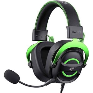 Auriculares Gaming con Micrófono H2002E (Negro/Verde) - HAVIT Auriculares Gaming con Micrófono H2002E (Negro/Verde) - HAVIT