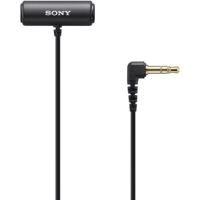 Micrófono Lavalier ECM-LV1 (Negro) - SONY Micrófono Lavalier ECM-LV1 (Negro) - SONY