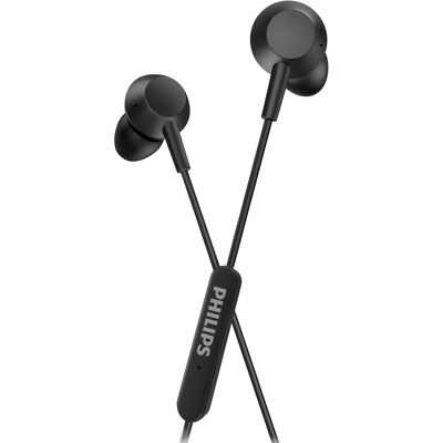 Auriculares In-Ear USB-C con Micrófono TAE5008BK/00 (Negro) - PHILIPS Auriculares In-Ear USB-C con Micrófono TAE5008BK/00 (Negro) - PHILIPS