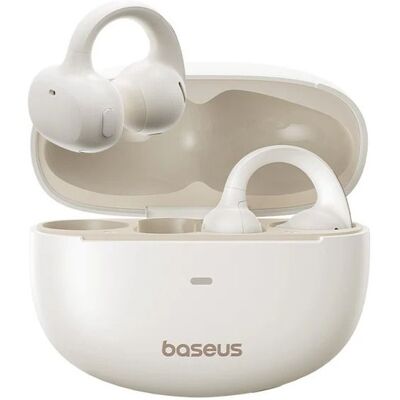 Auriculares Bluetooth Bowie MC1 TWS de oído abierto (blanco estelar) - BASEUS Auriculares Bluetooth Bowie MC1 TWS de oído abierto (blanco estelar) - BASEUS